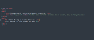 meta keyword