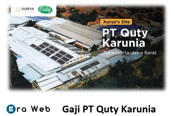Gaji PT Quty Karunia