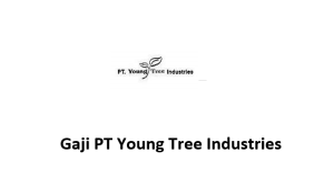 Gaji PT Young Tree Industries